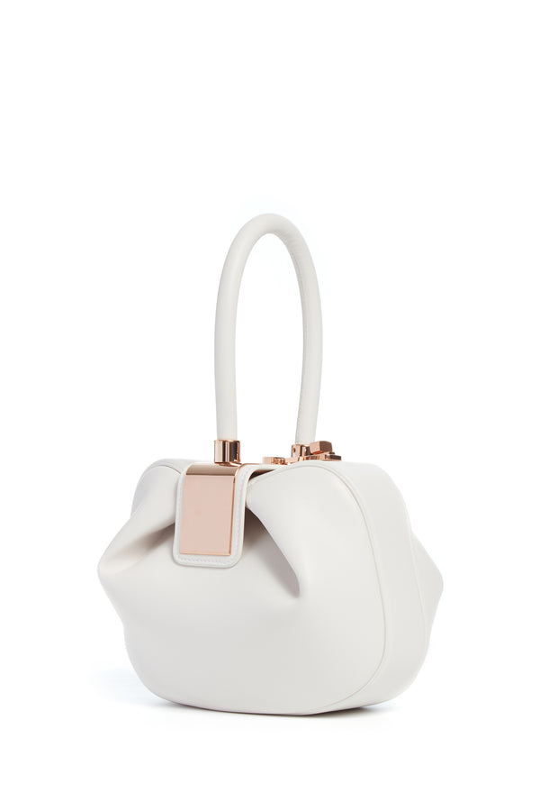 gabriela hearst Nina Midas Bag in Ivory Nappa Leather