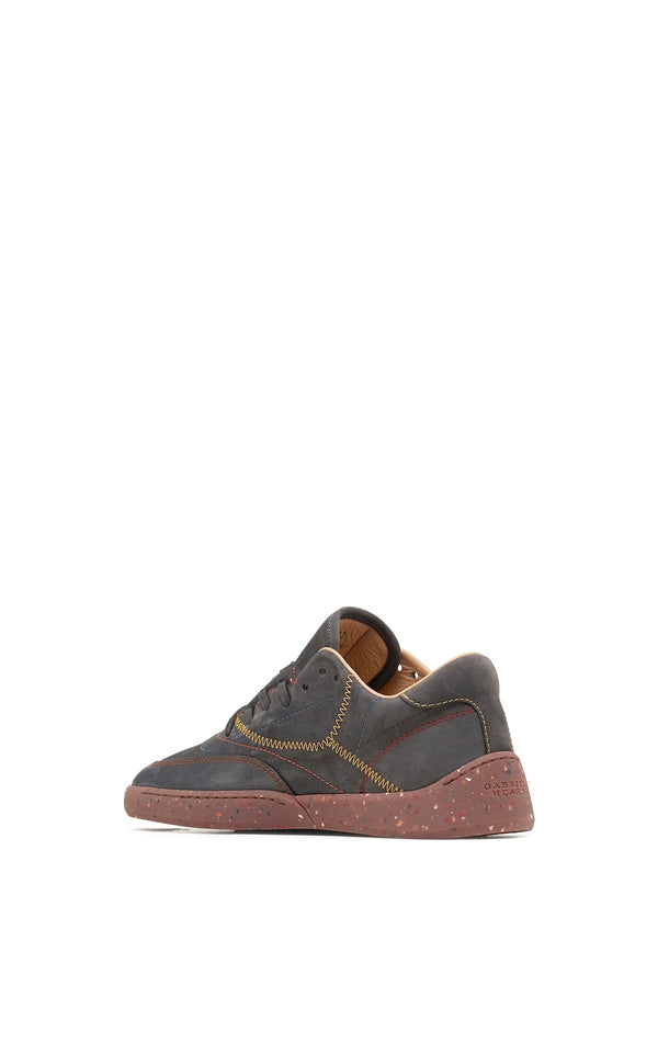 Gabriela Hearst Ohio Slip-on Sneaker In Charcoal Nubuck