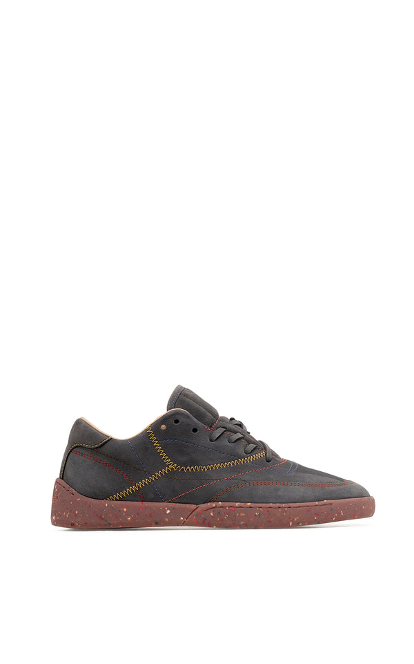 gabriela hearst Ohio Slip-on Sneaker in Charcoal Nubuck