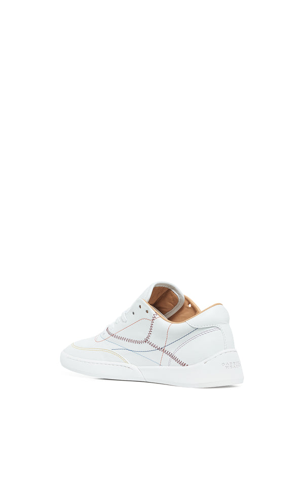 Gabriela Hearst Ohio Slip-on Sneaker In White Leather