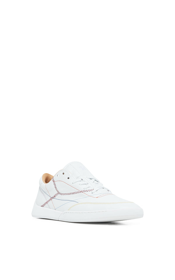 Gabriela Hearst Ohio Slip-on Sneaker In White Leather