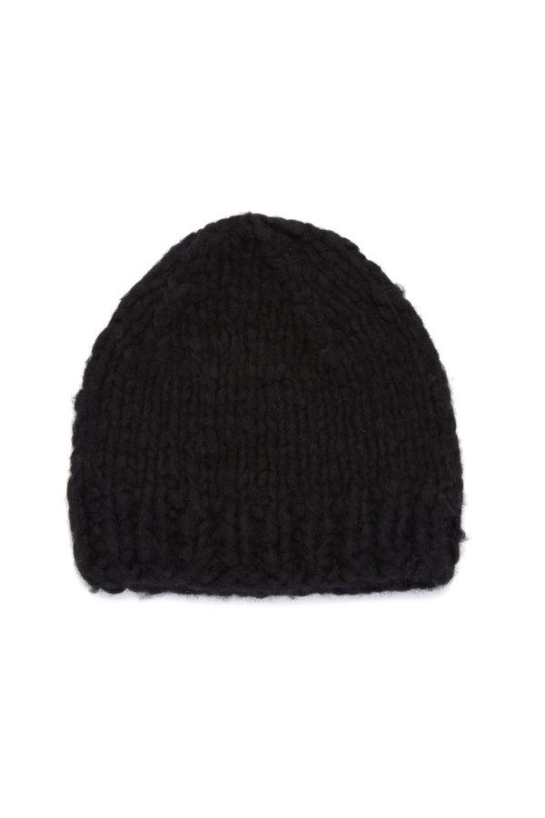 gabriela hearst Pacino Knit Hat in Black Welfat Cashmere