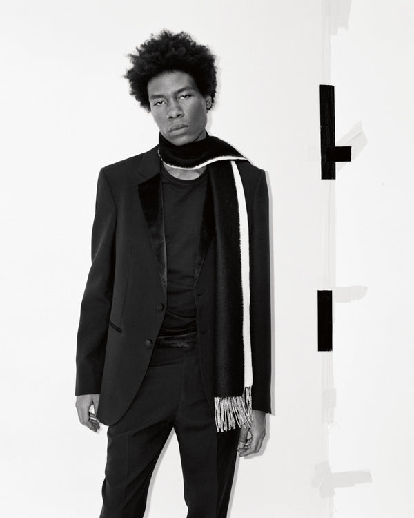 Gabriela Hearst Palco Knit Crewneck In Black Merino Wool