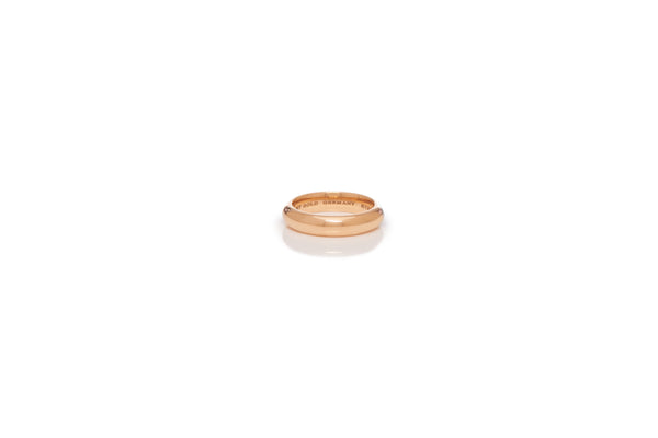 Gabriela Hearst Ring In 18K Rose Gold & Vitreous Green Enamel