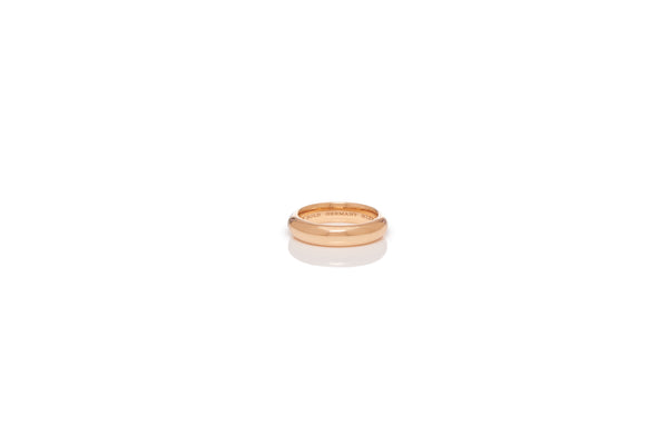 Gabriela Hearst Ring In 18K Rose Gold & Vitreous Yellow Enamel