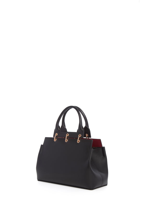 Gabriela Hearst Small Amethyst Bag In Black Nappa Leather