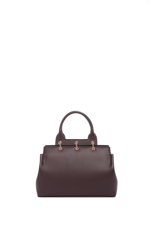 gabriela hearst Small Amethyst Bag in Bordeaux Nappa Leather