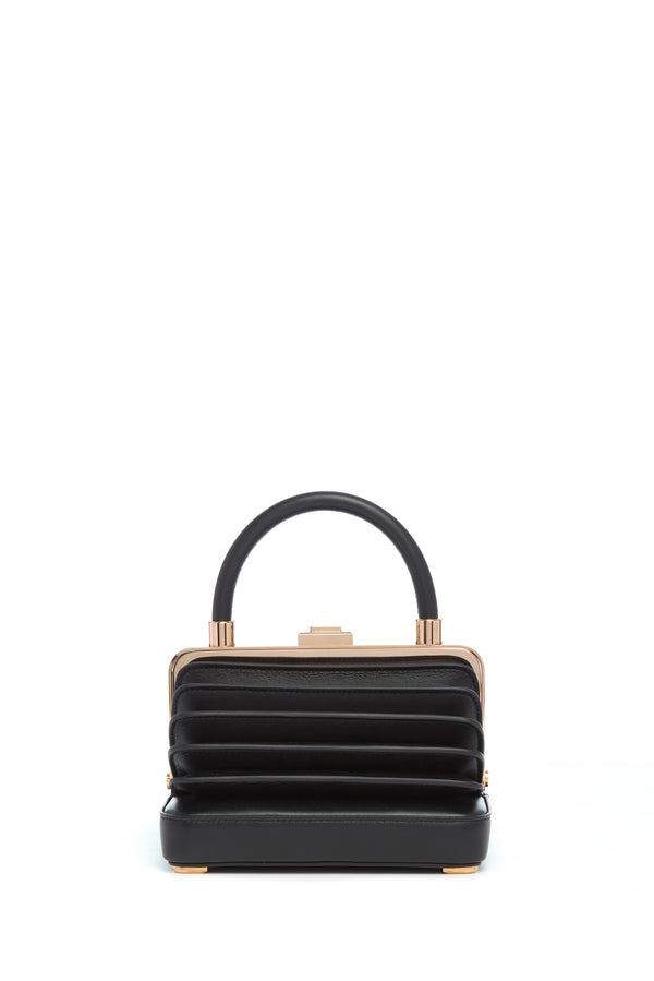 Gabriela Hearst Small Diana Bag In Black Nappa Leather