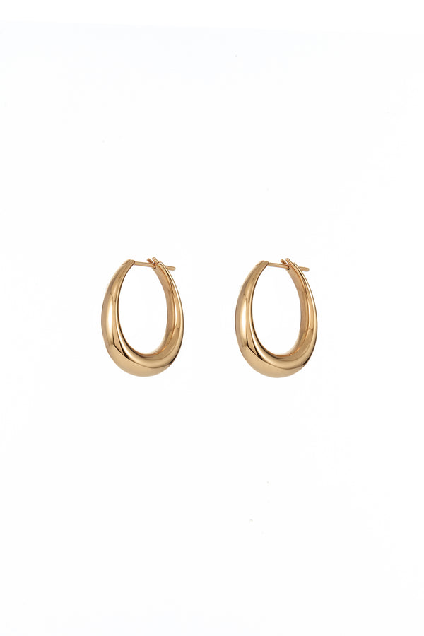 Gabriela Hearst Small Drop Earrings In 18K Rose Gold