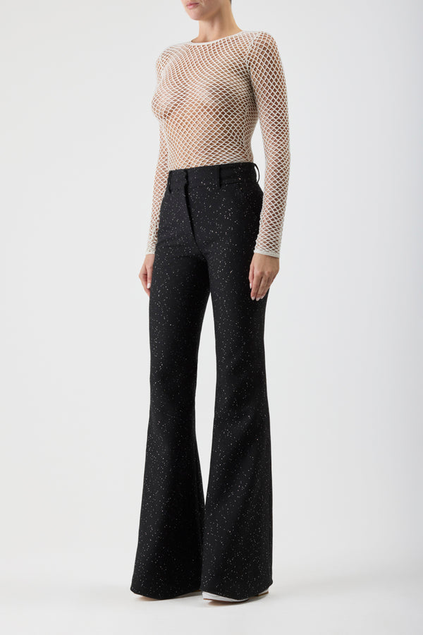 Gabriela Hearst Troth Knit Top In Ivory Merino Wool