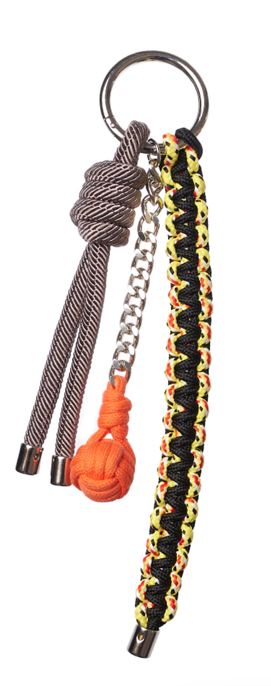 gabriele frantzen Bagcharm Multistrand Set "FLAMINGO"