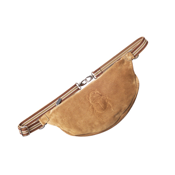 gabriele frantzen Belt Bag - Scarabmotive Cappuccino Suede