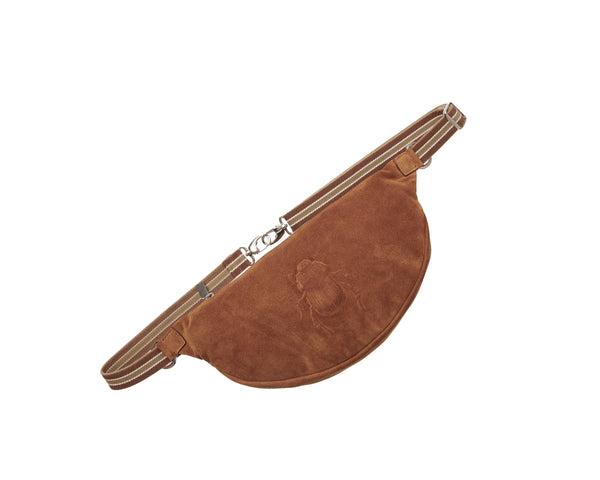 gabriele frantzen Belt Bag - Scarabmotive Cognac Suede