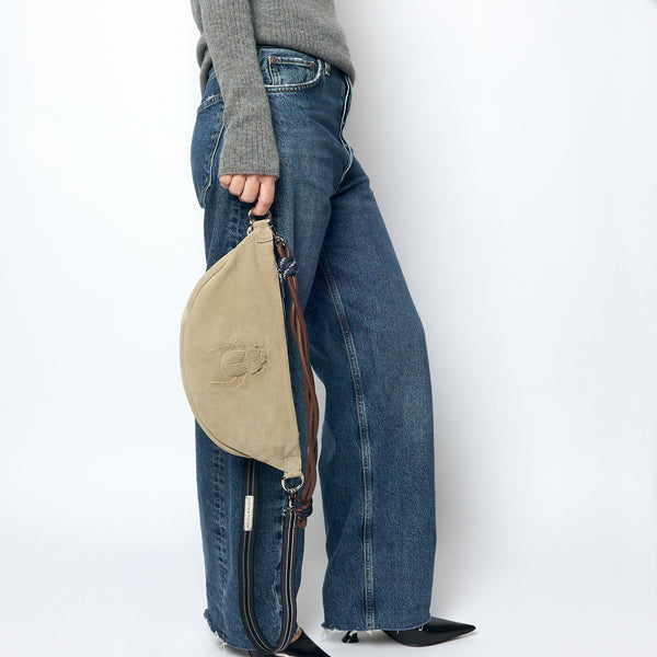 Gabriele Frantzen Belt Bag - Scarabmotive Desert Suede
