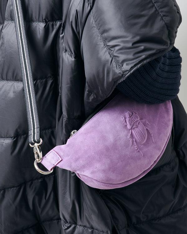 Gabriele Frantzen Belt Bag - Scarabmotive Dusty Lavender Suede