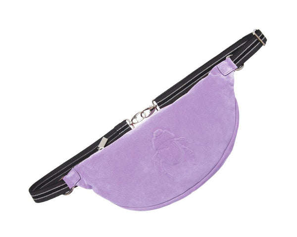 gabriele frantzen Belt Bag - Scarabmotive Dusty Lavender Suede