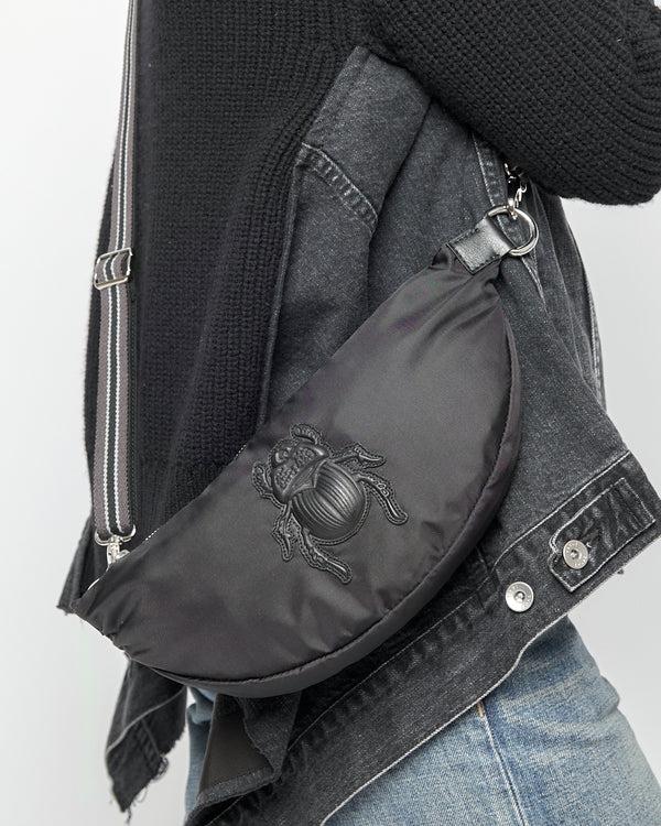 gabriele Frantzen Belt Bag - Scarabmotive Nylon Black