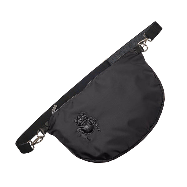 gabriele frantzen Belt Bag XXL - Scarabmotive Nylon Black