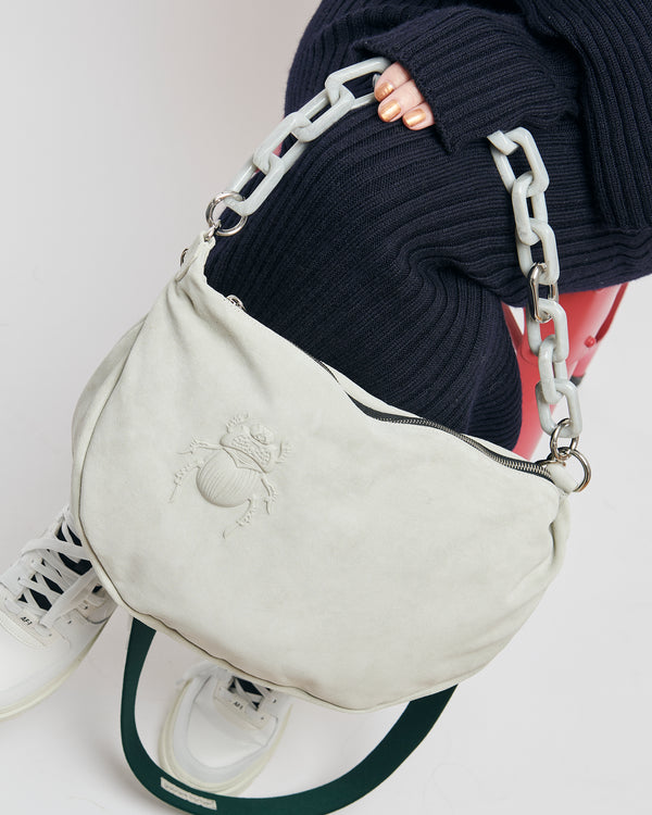 Gabriele Frantzen Belt Bag XXL - Scarabmotive Starlight Suede
