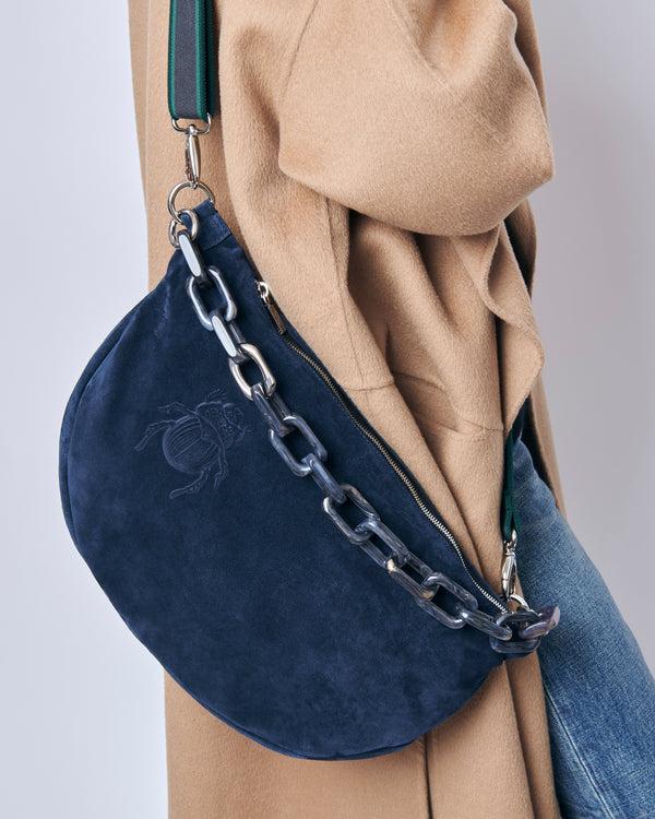 Gabriele Frantzen Beltbag XXL - Scarabmotive Midnight Suede