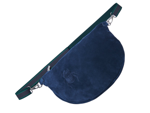 gabriele frantzen Beltbag XXL - Scarabmotive Midnight Suede