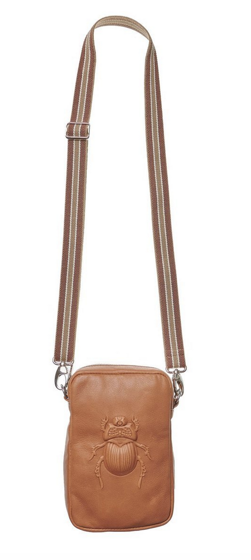 gabriele frantzen Crossbody Bag - Scarabmotive Cognac