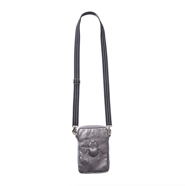 gabriele frantzen Crossbody Bag - Scarabmotive Platin