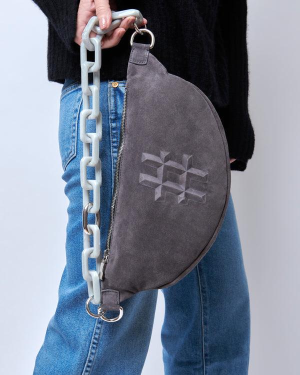 Gabriele Frantzen Belt Bag - Hashtag Asphalt Suede