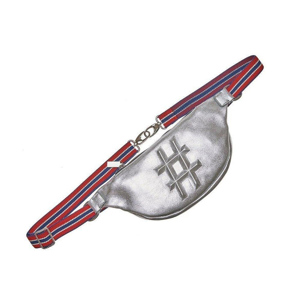 gabriele frantzen Belt Bag - Hashtag Silver
