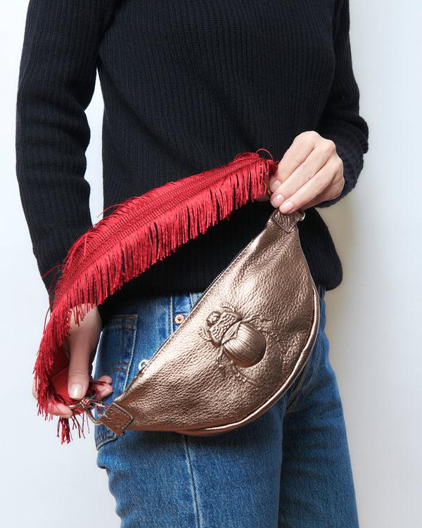 Gabriele Frantzen Belt Bag - Scarabmotive Bronze
