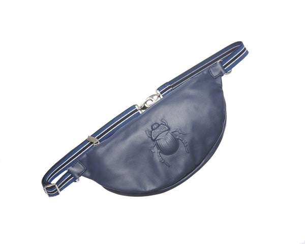 gabriele frantzen Belt Bag - Scarabmotive Navy