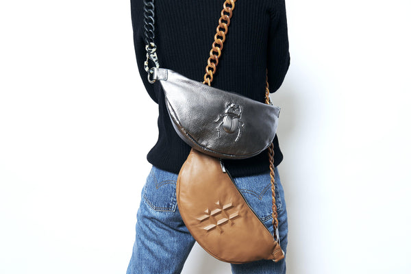 Gabriele Frantzen Belt Bag - Scarabmotive Platin
