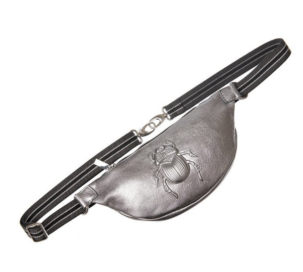 gabriele frantzen Belt Bag - Scarabmotive Platin