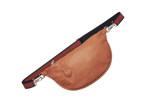 gabriele frantzen Belt Bag XL - Scarabmotive Cognac