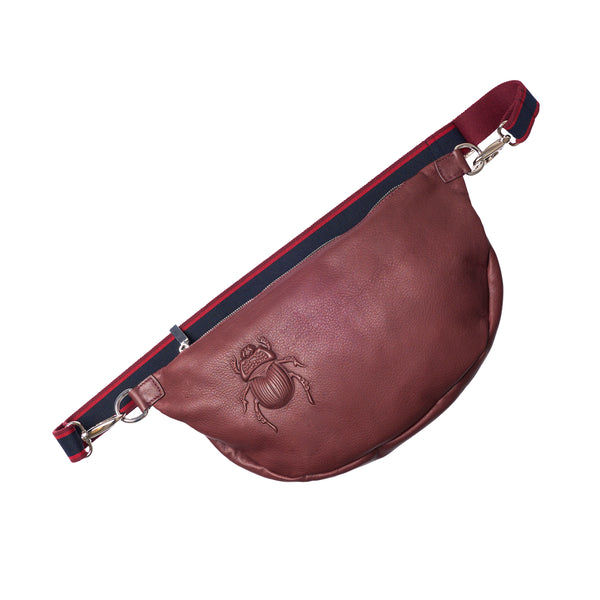 gabriele frantzen Belt Bag XL - Scarabmotive Vino