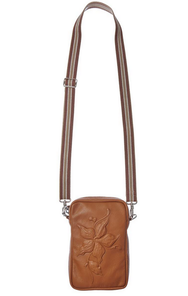 gabriele frantzen Crossbody Bag - Flower Cognac