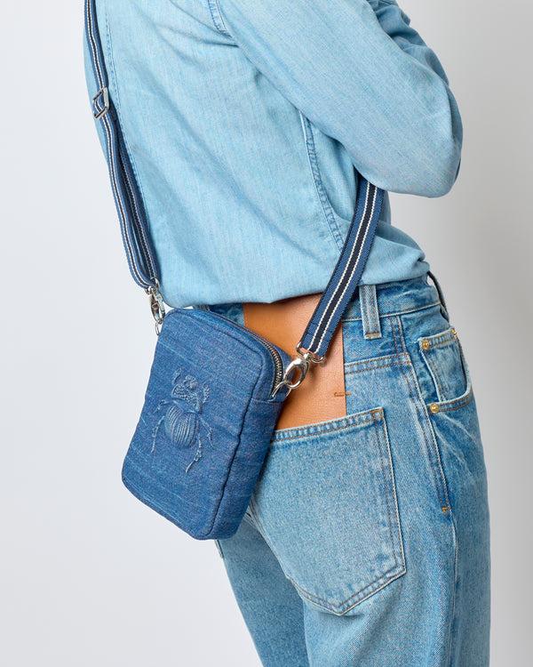 Gabriele Frantzen Crossbody Bag - Scarabmotive Denim