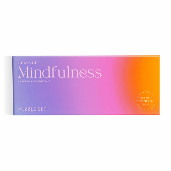 galison 7 Days of Mindfulness By Jessica Poundstone Puzzle Set