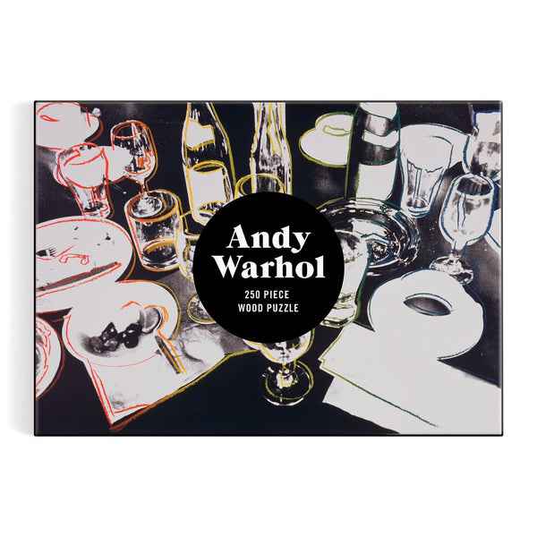 Galison Andy Warhol After The Party 250 Piece Wood Puzzle