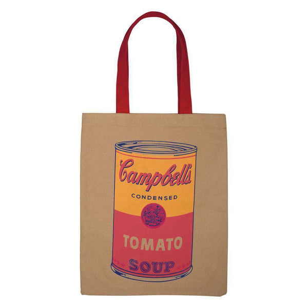 Galison Andy Warhol Campbell's Soup Canvas Tote Bag