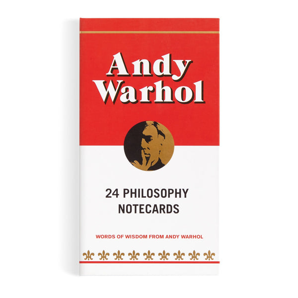 Galison Andy Warhol Philosophy Correspondence Cards