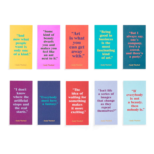 Galison Andy Warhol Philosophy Correspondence Cards