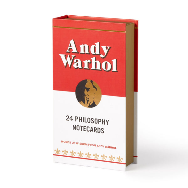 galison Andy Warhol Philosophy Correspondence Cards
