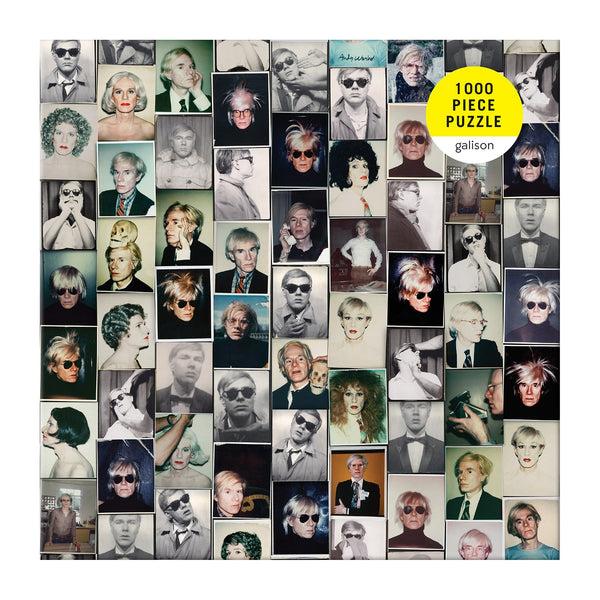 Galison Andy Warhol Selfies 1000 Piece Jigsaw Puzzle