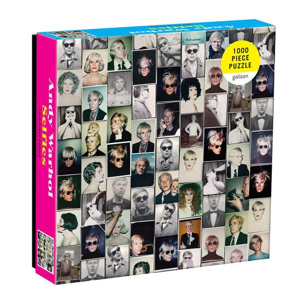 galison Andy Warhol Selfies 1000 Piece Jigsaw Puzzle