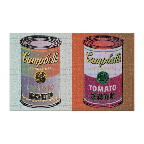 Galison Andy Warhol Soup Cans 300 Piece Lenticular Jigsaw Puzzle