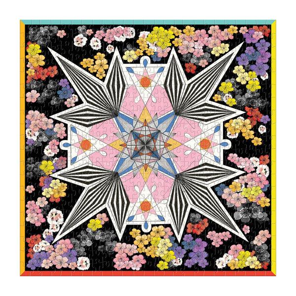 Galison Christian Lacroix Flowers Galaxy Double-Sided 500 Piece Jigsaw Puzzle