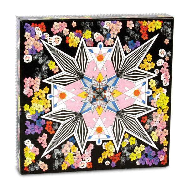 galison Christian Lacroix Flowers Galaxy Double-Sided 500 Piece Jigsaw Puzzle