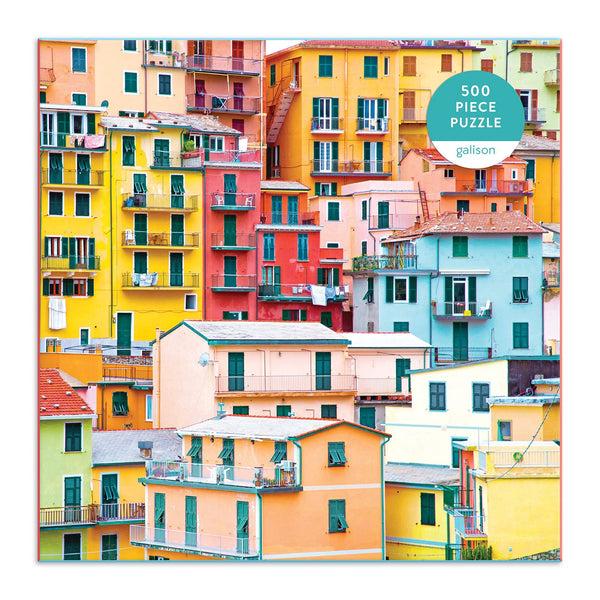 Galison Ciao From Cinque Terre 500 Piece Jigsaw Puzzle