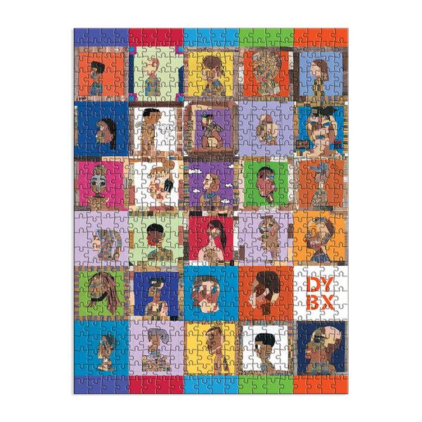 Galison Derrick Adams X Dreamyard 500 Piece Double-Sided Jigsaw Puzzle
